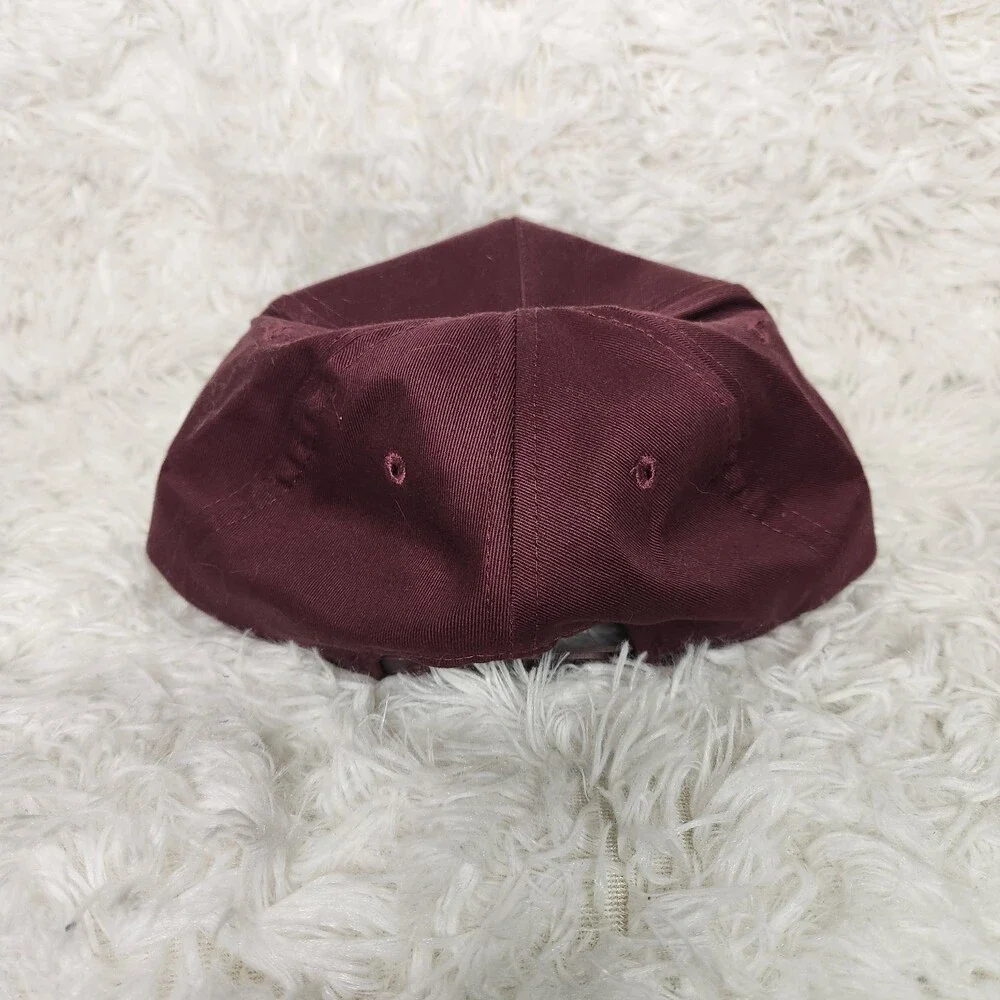 Vintage Farmer's Cooperative Elevator Co. Burgandy Snapback Trucker Hat